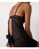 Camicia da notte nera Declaration Flock