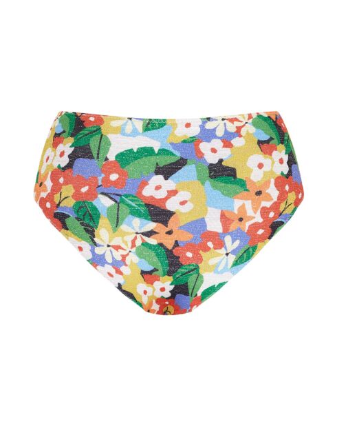 Braguita de bikini Amazonia multicolor de cintura alta