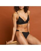 Sujetador triangular negro Baba sin aros y sin concha