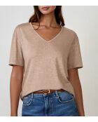 T-Shirt Ganga beige