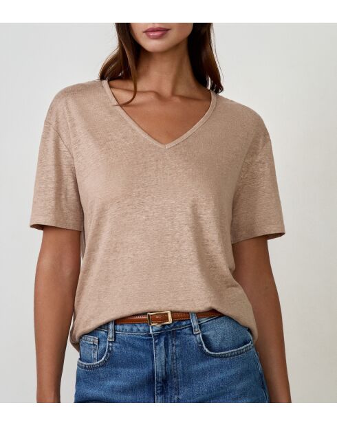 Camiseta Ganga beige