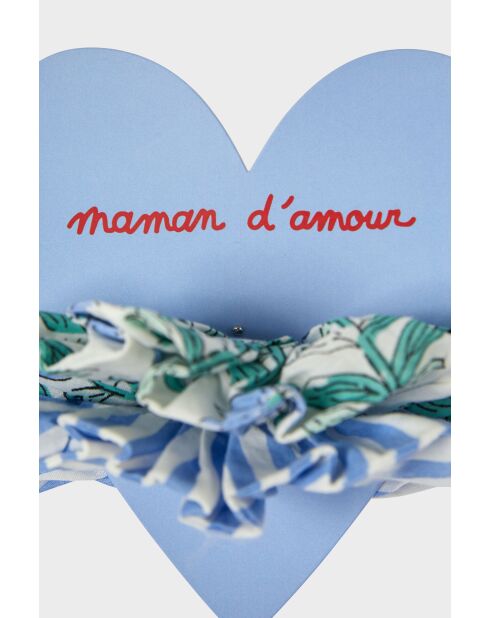 Celestin blaues Haargummi