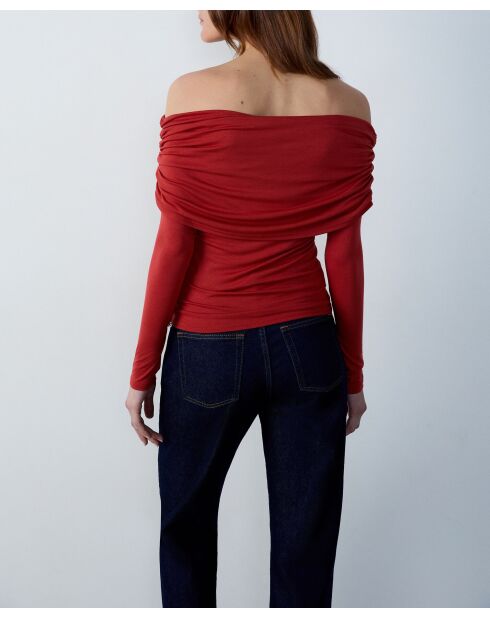 T-shirt van Final terracotta