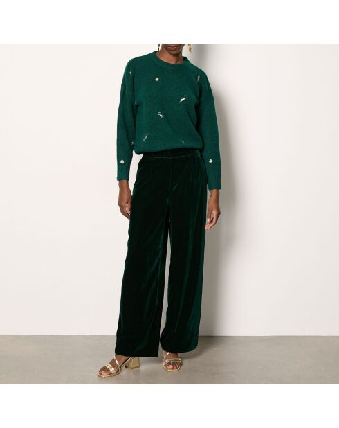 Pantalon Meredo vert sapin