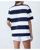 Gotama marineblaues T-Shirt