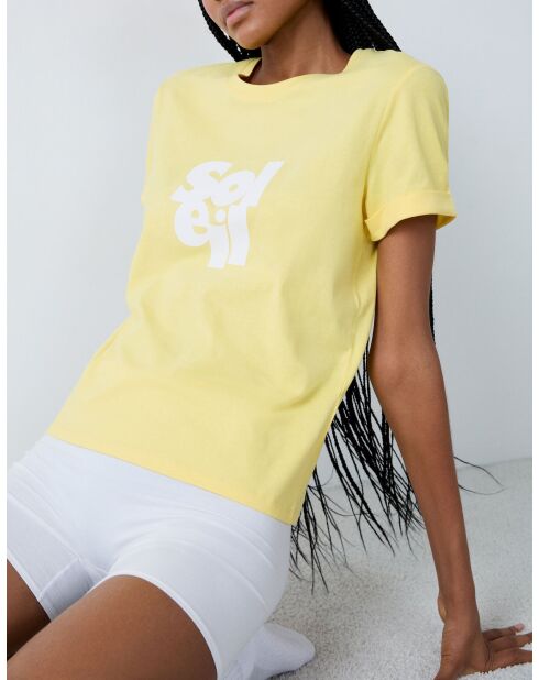 Sonnengelbes T-Shirt Ella