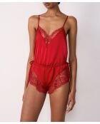 Tuta intera Masquerade rossa