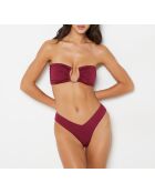 Nouba Burgundergranat ohne Bügel und ohne Schale