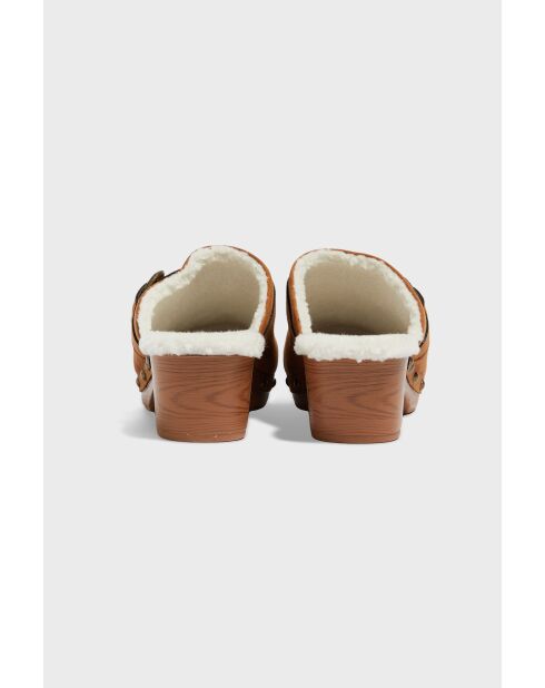 Mules Bridget marron