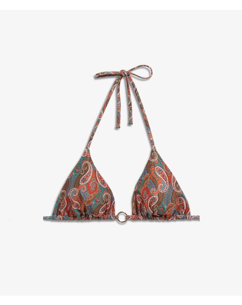 Veelkleurige Xarraca triangel-bh zonder beugel en zonder schelp