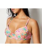 Klassischer BH mit Bügel und mehrfarbiger Bonita-Muschel