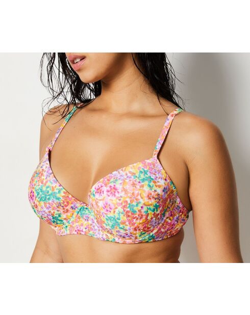 Klassischer BH mit Bügel und mehrfarbiger Bonita-Muschel