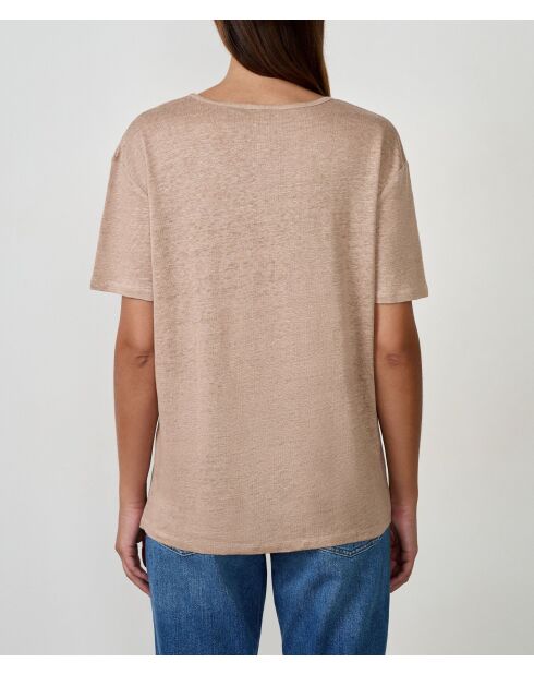 Camiseta Ganga beige