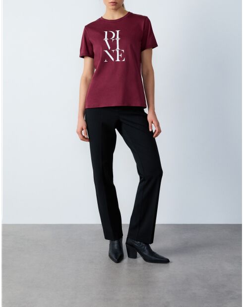 Galatea bordeauxrood T-shirt