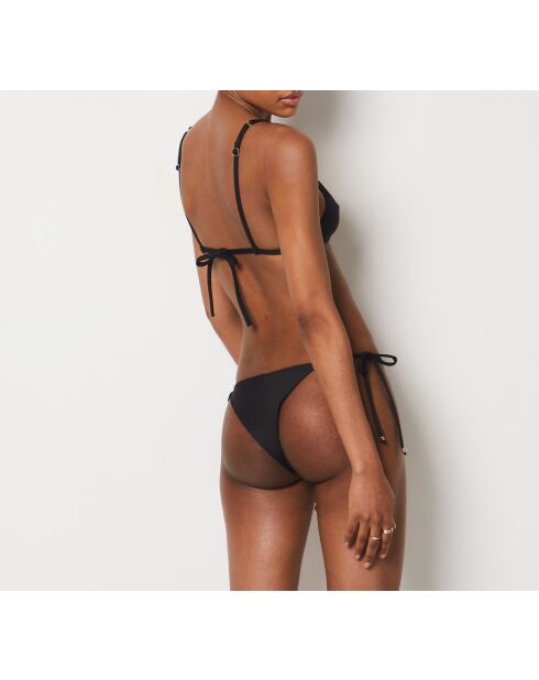 Schwarzer BH Amor ohne Dreiecksbügel und ohne Schale