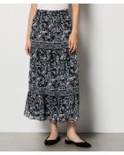 Rok Isaac gedrukt op een zwarte achtergrond