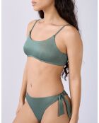 Blanes graugrüner BH ohne Bügel und ohne Schale