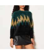 Maglione Cesarina verde abete