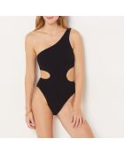 Onesize by etam s24 zwart badpak uit één stuk zonder schelp