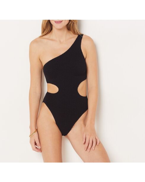 Onesize by etam s24 zwart badpak uit één stuk zonder schelp