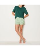 Carolle tannengrünes T-Shirt