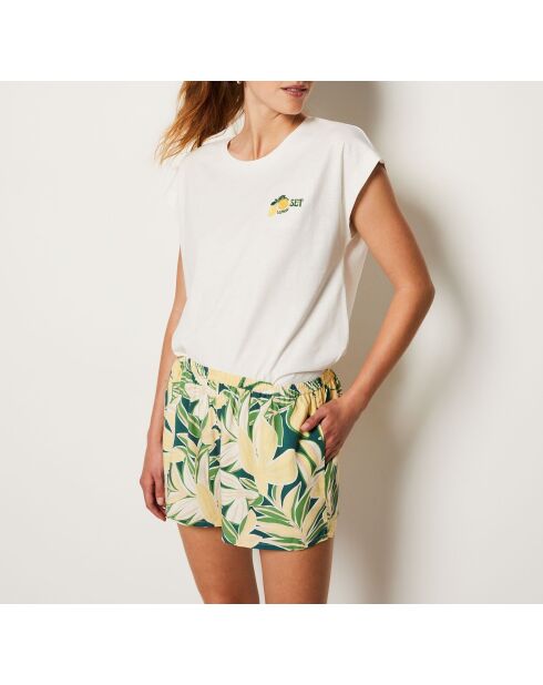 Felgele korte broek Chance