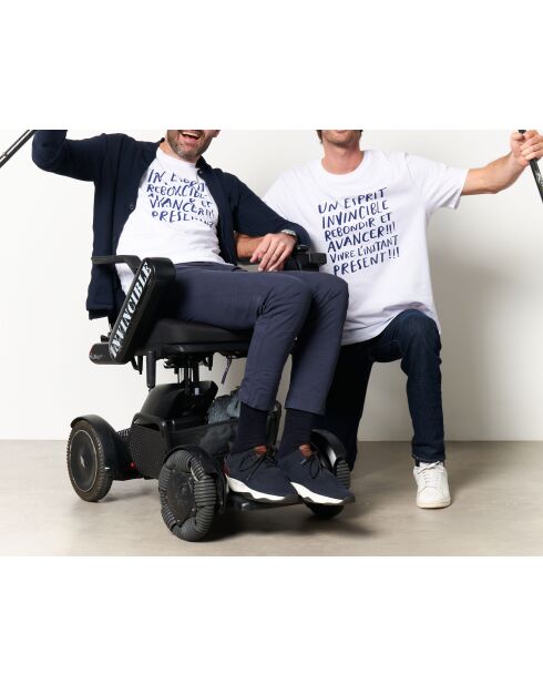 Wit T-shirt Onoverwinnelijk H