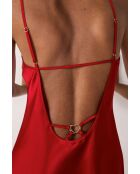 Rotes Masquerade-Nachthemd