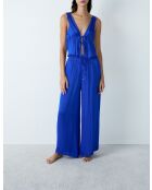 Top azul real Bluesa