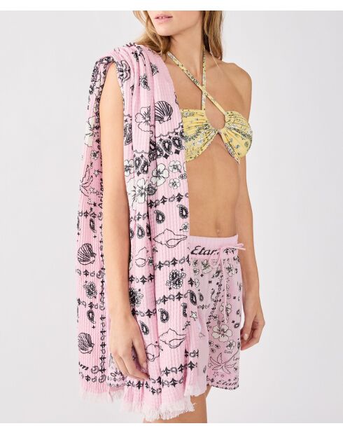 Arizonalove pinke bedruckte Serviette