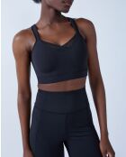 Sujetador negro con aros Moove