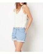 Darla himmelblaue Shorts