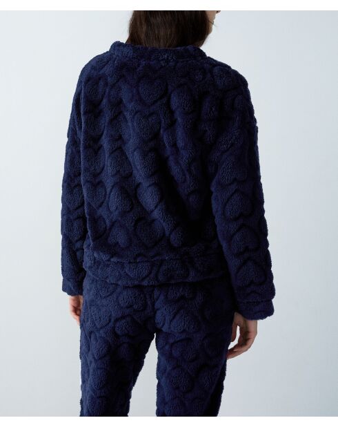 Sudadera Filbert azul medianoche