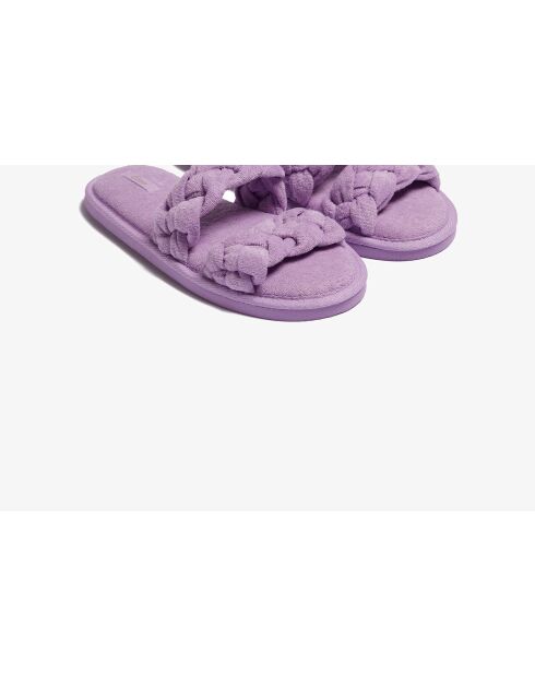 Tongs Garry mauve
