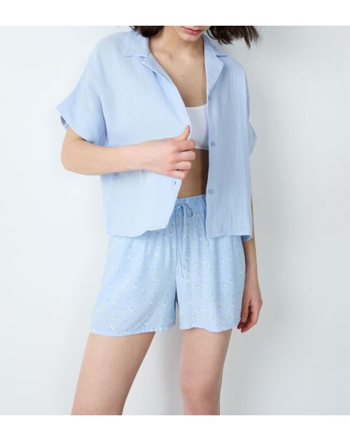 Chemise Venicia bleue