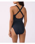 Costume da bagno monopezzo senza ferretto nero luna