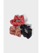 Veelkleurige lichtgevende scrunchie