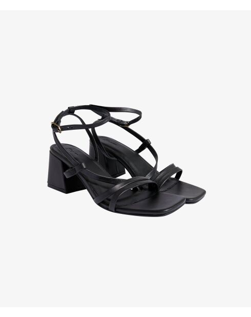 Sandalias negras Hortense