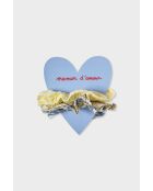 Celeste ecru Haargummi