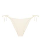 Ecru slipje met strik