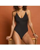 Baba schwarzer einteiliger Badeanzug ohne Rahmen ohne Schale
