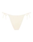 Ecru slipje met strik