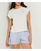 T-Shirt Begonia blanc