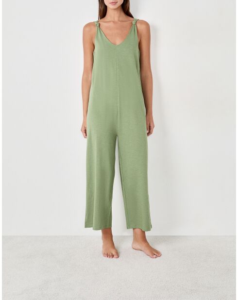 Grüner einteiliger Overall Todesa