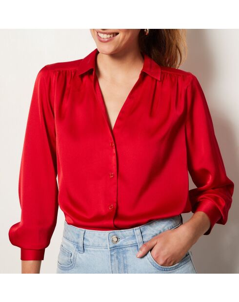 Camisa roja Eolya