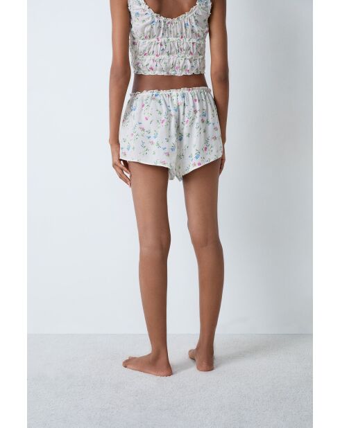 Shorts Prati con stampa floreale