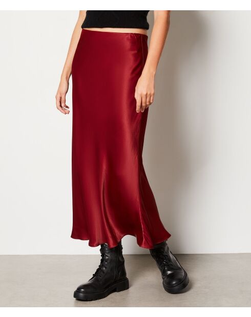 Jupe Rana bordeaux