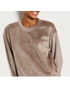 Sudadera Lorenn taupe