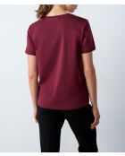 Galatea bordeauxrood T-shirt