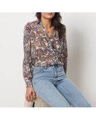 Una camisa malya multicolor